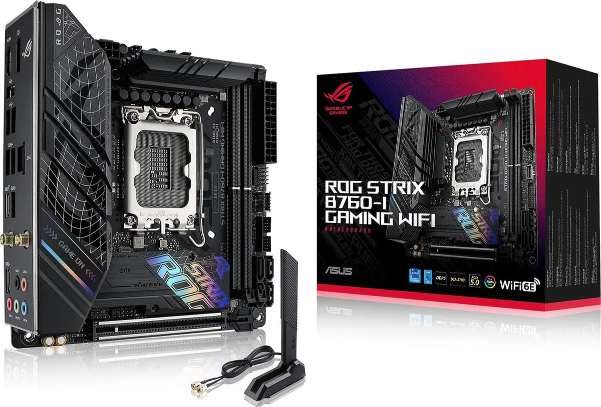 Mātesplate ASUS ROG STRIX B760-I GAMING