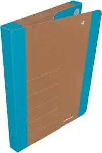 Ring Binder Donau Heftbox 3.0 cm blue — lever arch file, spine 30 mm