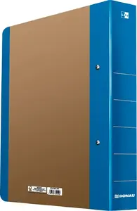 Ring binder 2-ring Donau Life blue, A4 size, 2 rings, spine width not specified