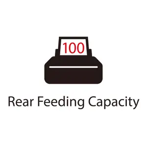 100-sheet capacity