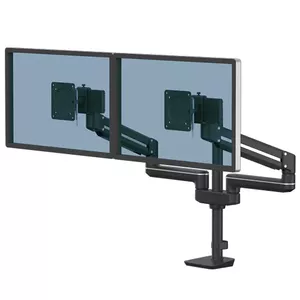 Monitor Mount Fellowes Tallo Modular 2FMS Black Clamp/Grommet 9kg 40"