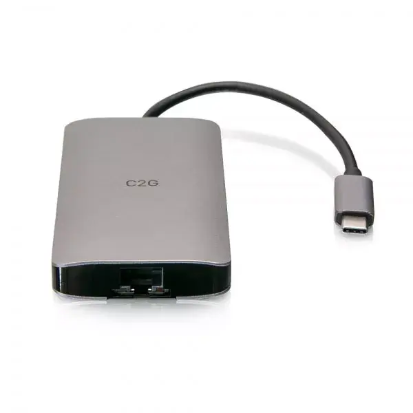 C2G USB-C мини-док 8-в-1 — HDMI, Ethernet, SD, PD100W Photo 2