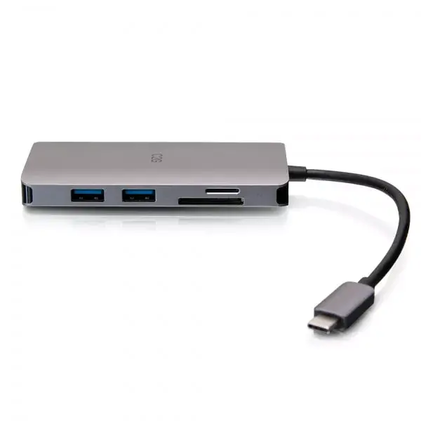 C2G USB-C мини-док 8-в-1 — HDMI, Ethernet, SD, PD100W Photo 5