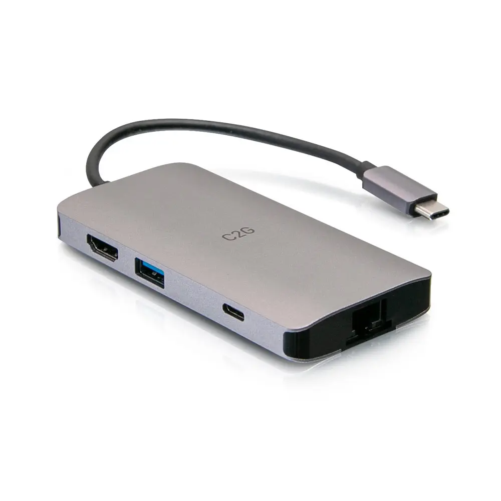 C2G C2G54458 USB-C 8-in-1 мини-док-станция Photo 6