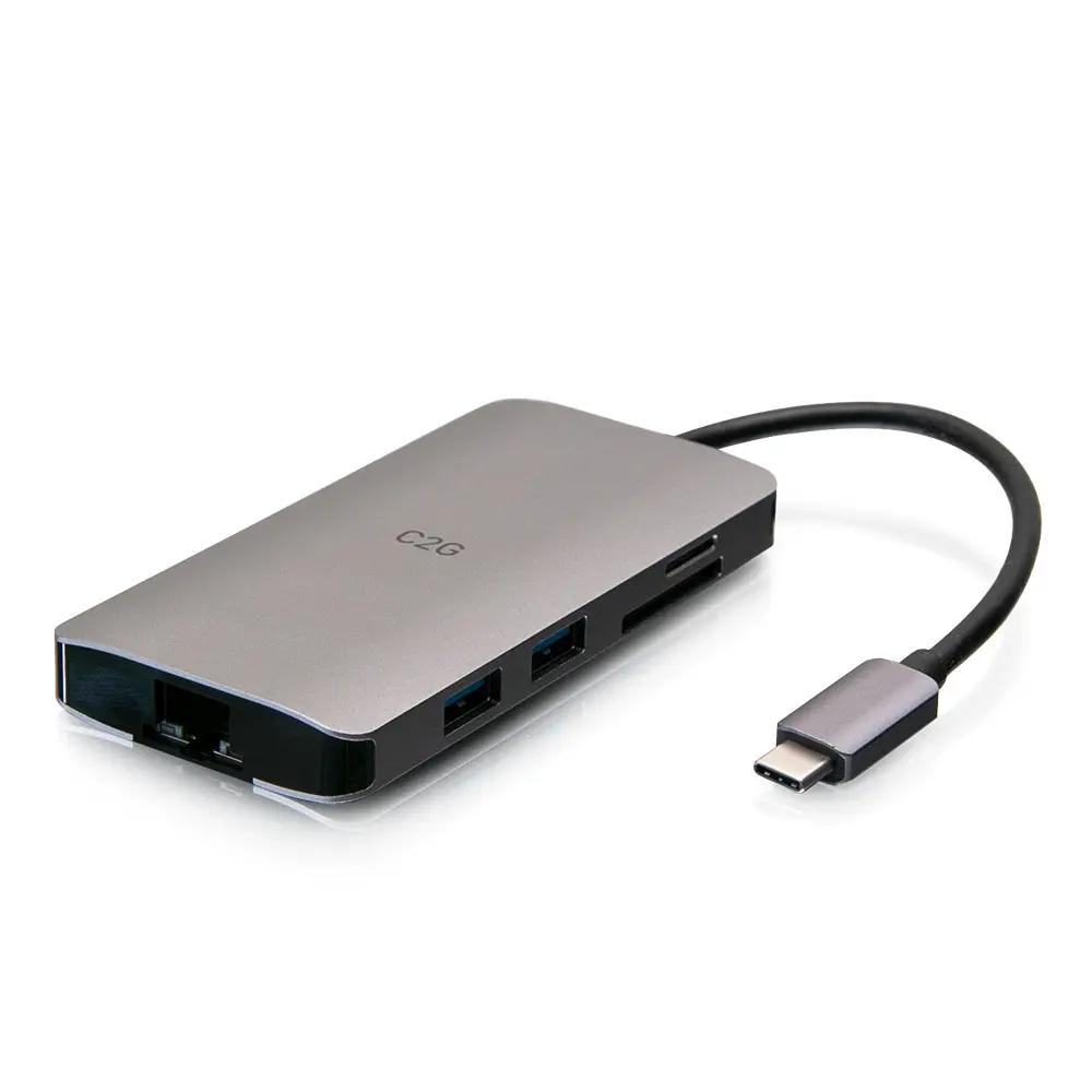 C2G C2G54458 USB-C 8-in-1 мини-док-станция Photo 10