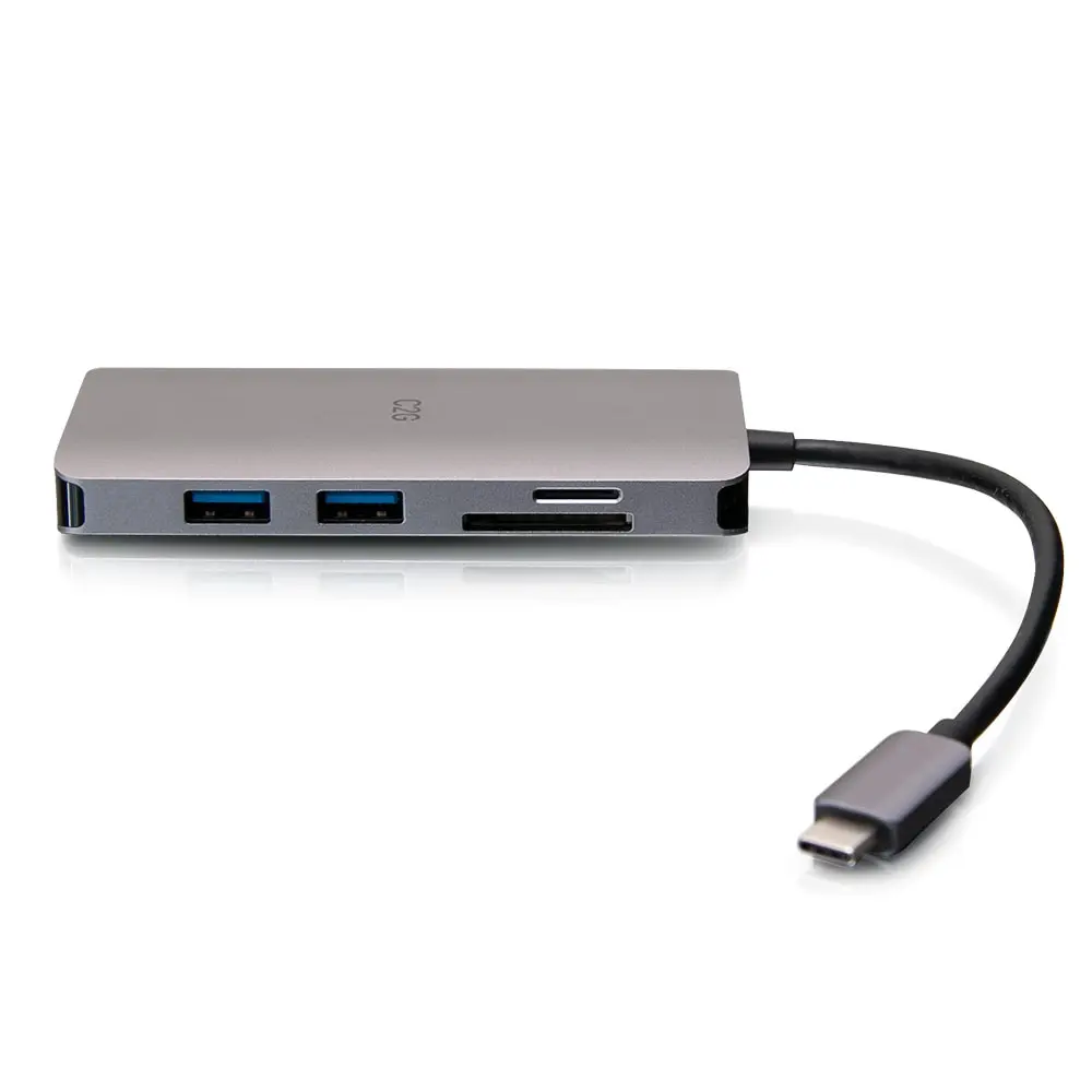 C2G C2G54458 USB-C 8-in-1 мини-док-станция Photo 11