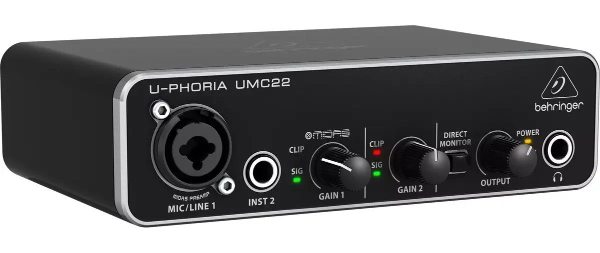 Преамп Behringer UMC22 Photo 4