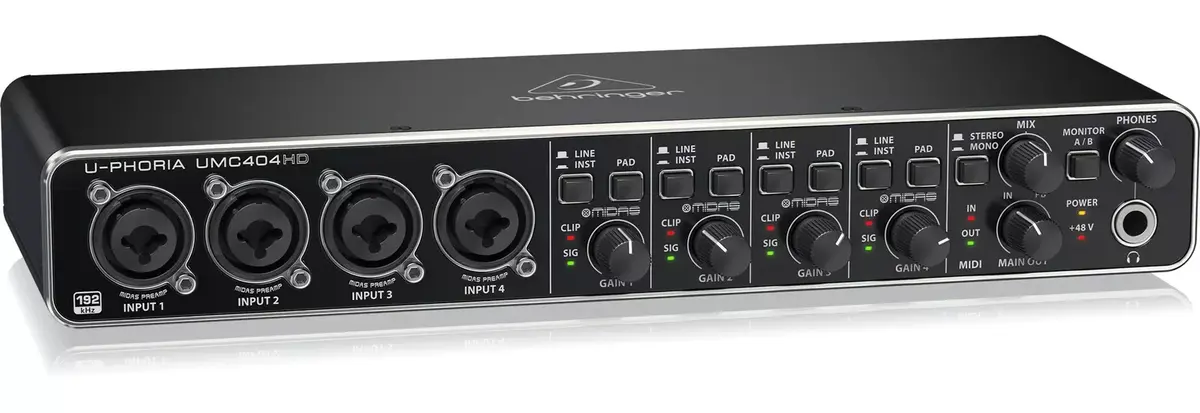 Behringer UMC404HD USB audio interface Photo 3