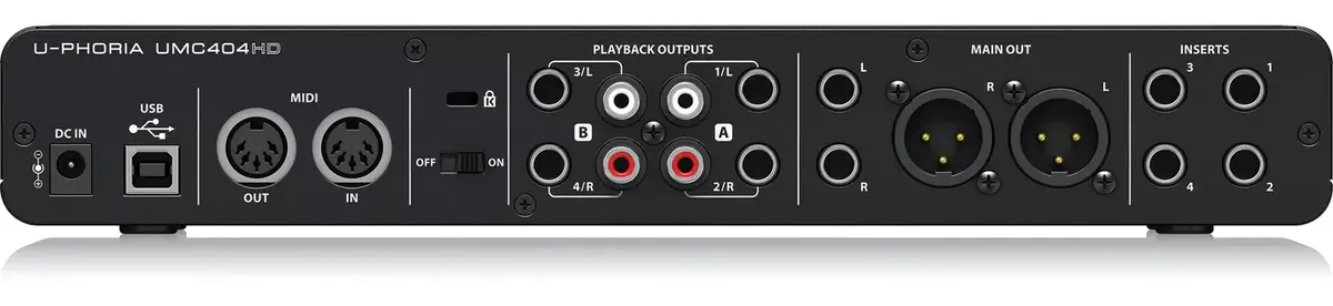 Behringer UMC404HD USB audio interface Photo 5