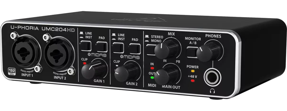 Audio interfeiss Behringer UMC204HD Photo 4