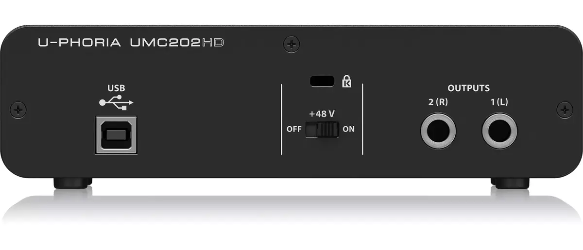 Аудиоинтерфейс Behringer UMC202HD Photo 5