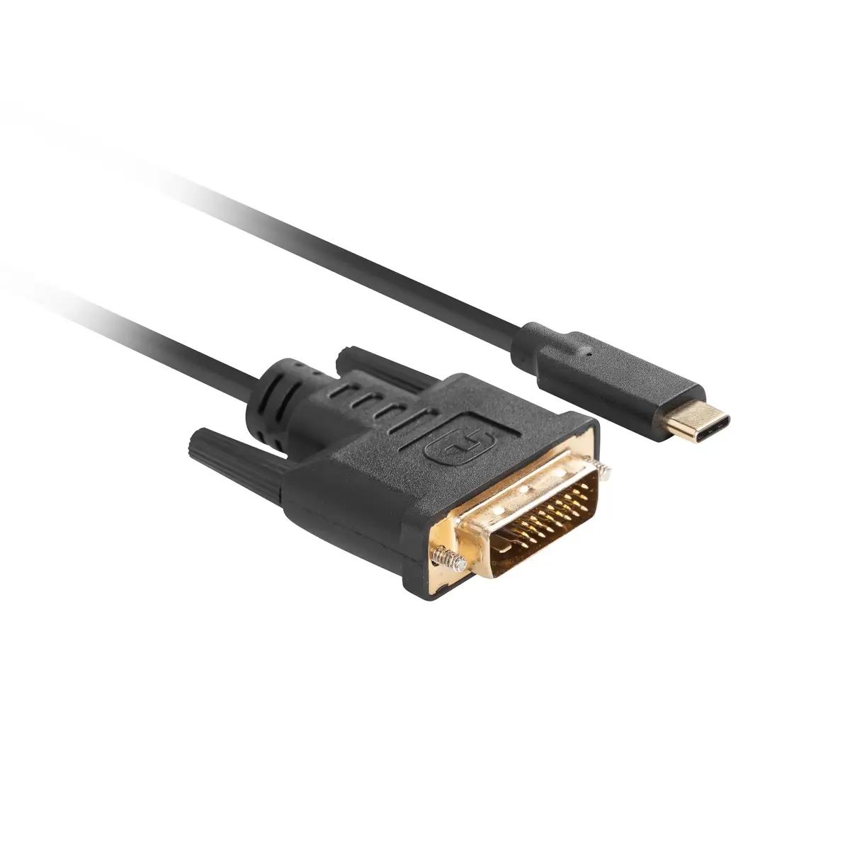 LANBERG USB-C uz DVI-D video kabeļa adapteris CA-CMDV-10CU-0030-BK Photo 3