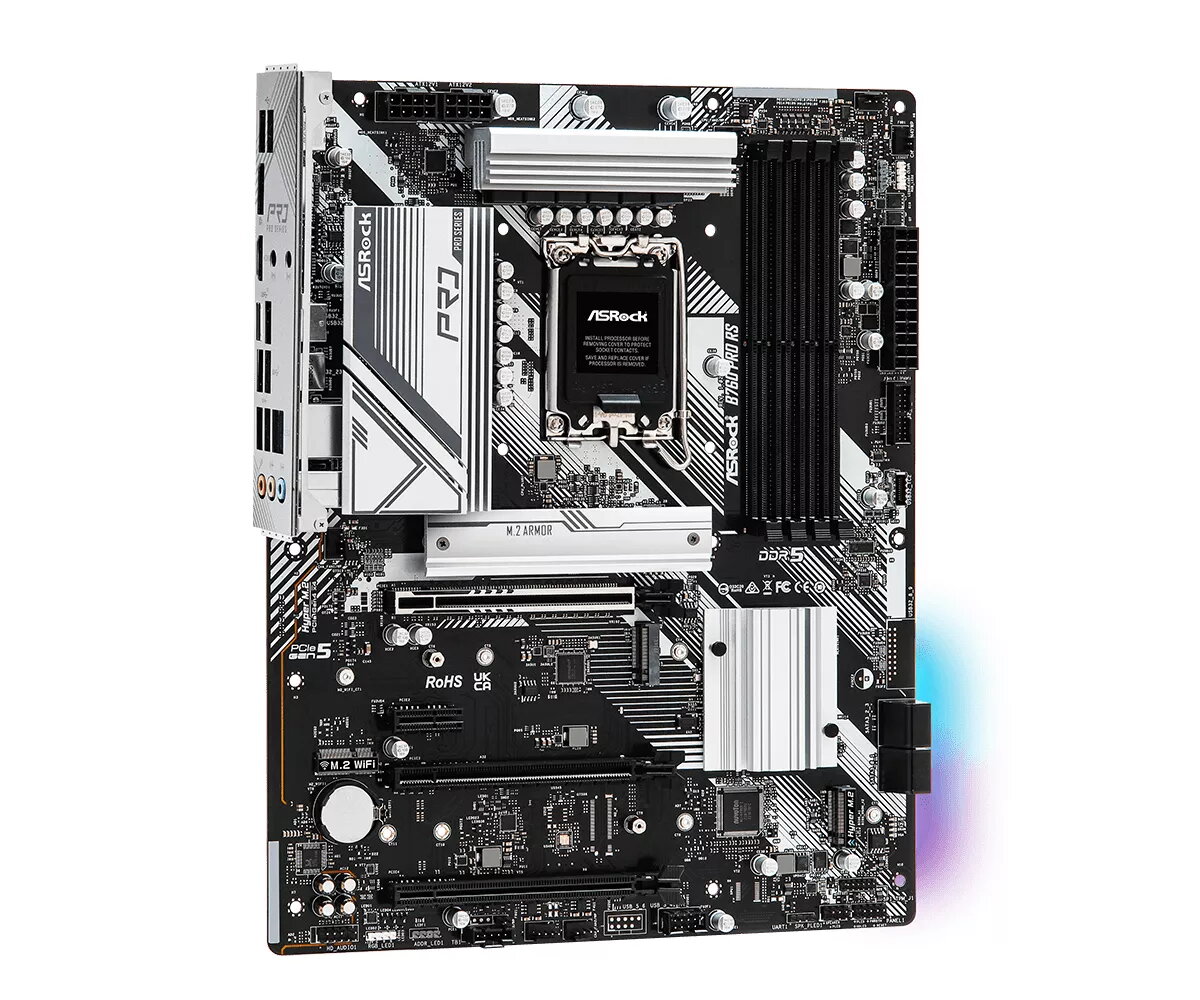 Материнская плата Asrock B760 PRO RS, 90-MXBKS0-A0UAYZ Photo 4