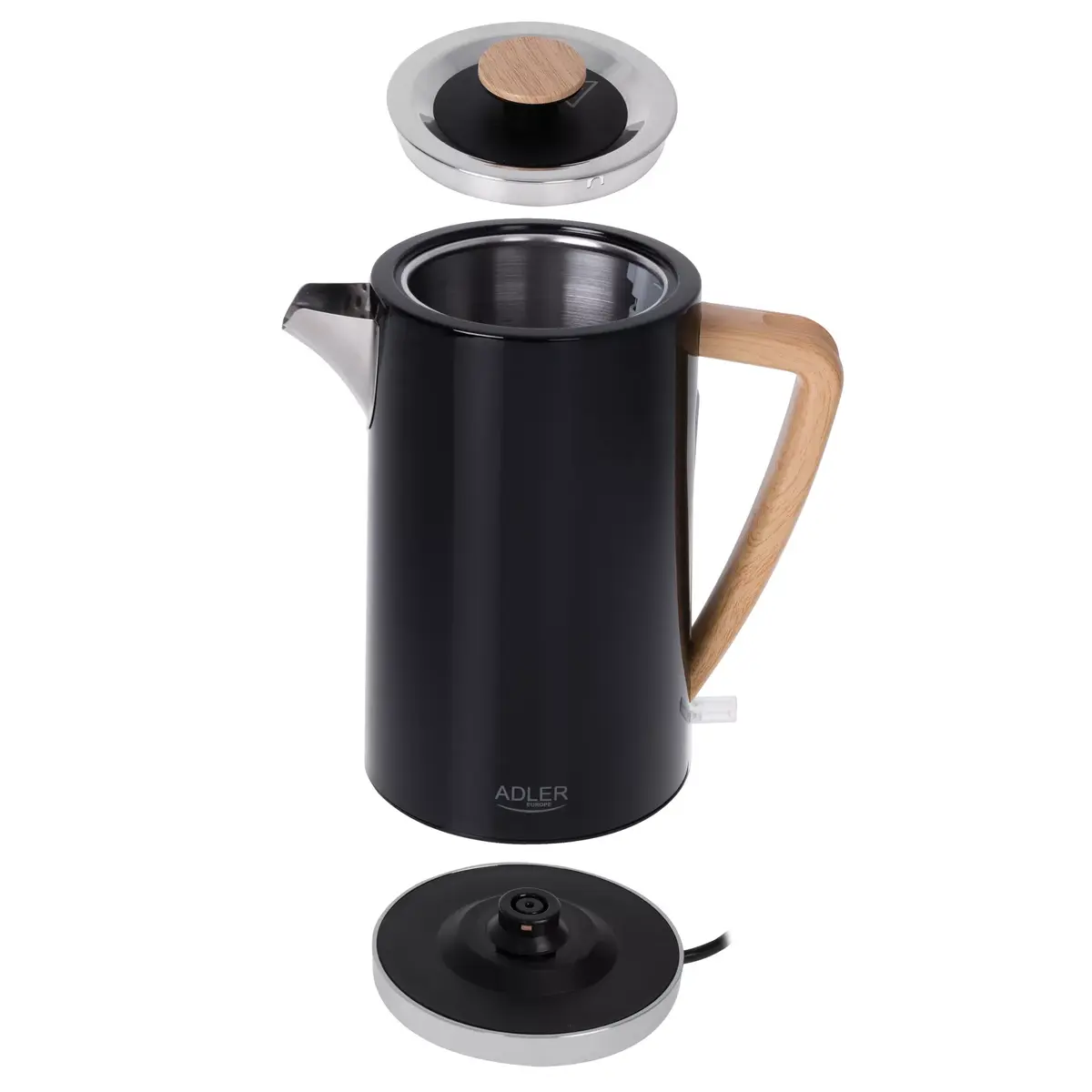 Electric kettle Adler 1.5L 2200W AD 1347b Photo 12