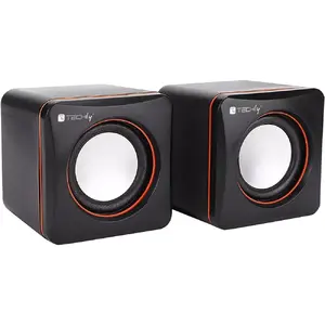 Динамик TECHLY SP-320ETY проводной 3 Вт, черный, 2 излучателя, 20–20000 Гц, 4 Ом