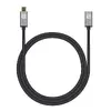 Techly USB 3.2 Gen 2 USB-C M/F Cable 1m Black Photo 2