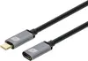 Techly USB 3.2 Gen 2 USB-C M/F Kabelis 1m Melns Photo 10