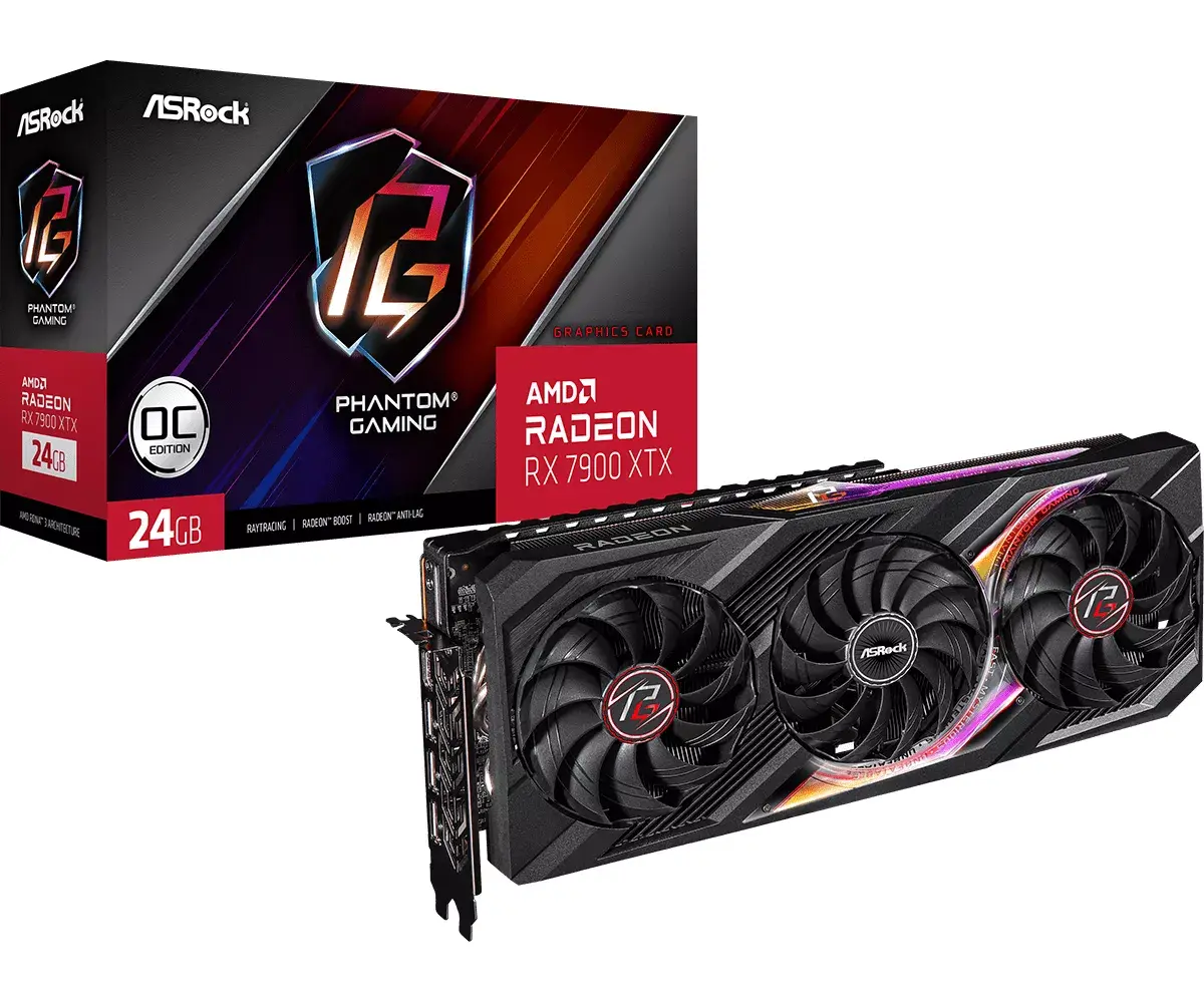 ASRock Radeon RX 7900 XTX 24 GB grafiskā karte Photo 4