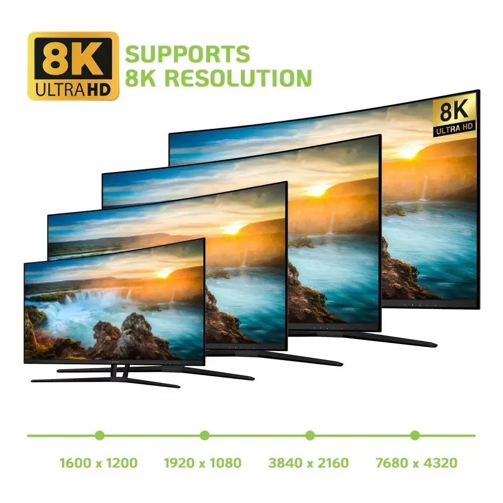 Video kabeļa adapteris Techly IADAP DP-HDMIF8K Photo 7