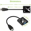 Techly HDMI uz VGA adapteris Photo 3