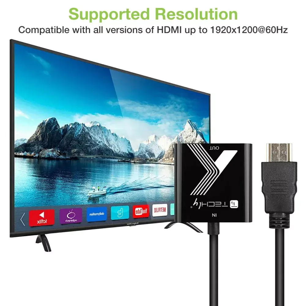 Techly HDMI uz VGA adapteris Photo 8