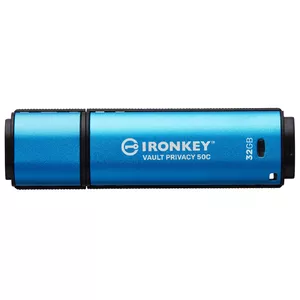 USB Flash Drive Kingston 32GB USB-C IronKey Vault Privacy 50C