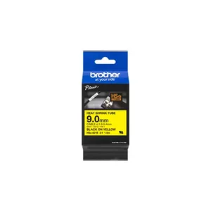 Printer Ribbon Brother HSE-621E Black 9mm 1.5m