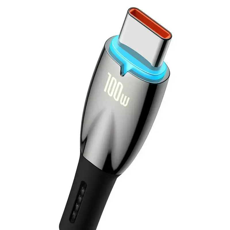 Baseus Glimmer USB-C kabelis 100W 1 m Photo 3