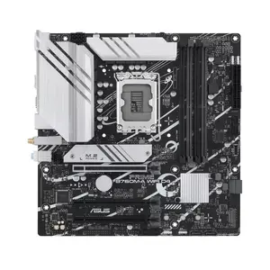 Motherboard ASUS PRIME B760M-A WIFI D4 — Intel B760, LGA 1700, micro ATX, 4x DIMM DDR4 up to 128GB, Wi‑Fi 6, 2.5Gb LAN, 2x M.2
