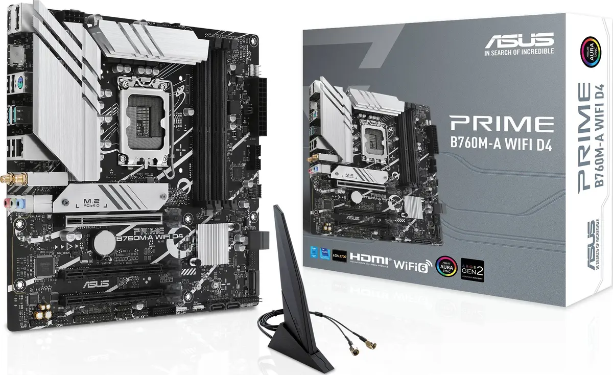 Mātesplate ASUS PRIME B760M-A WIFI D4