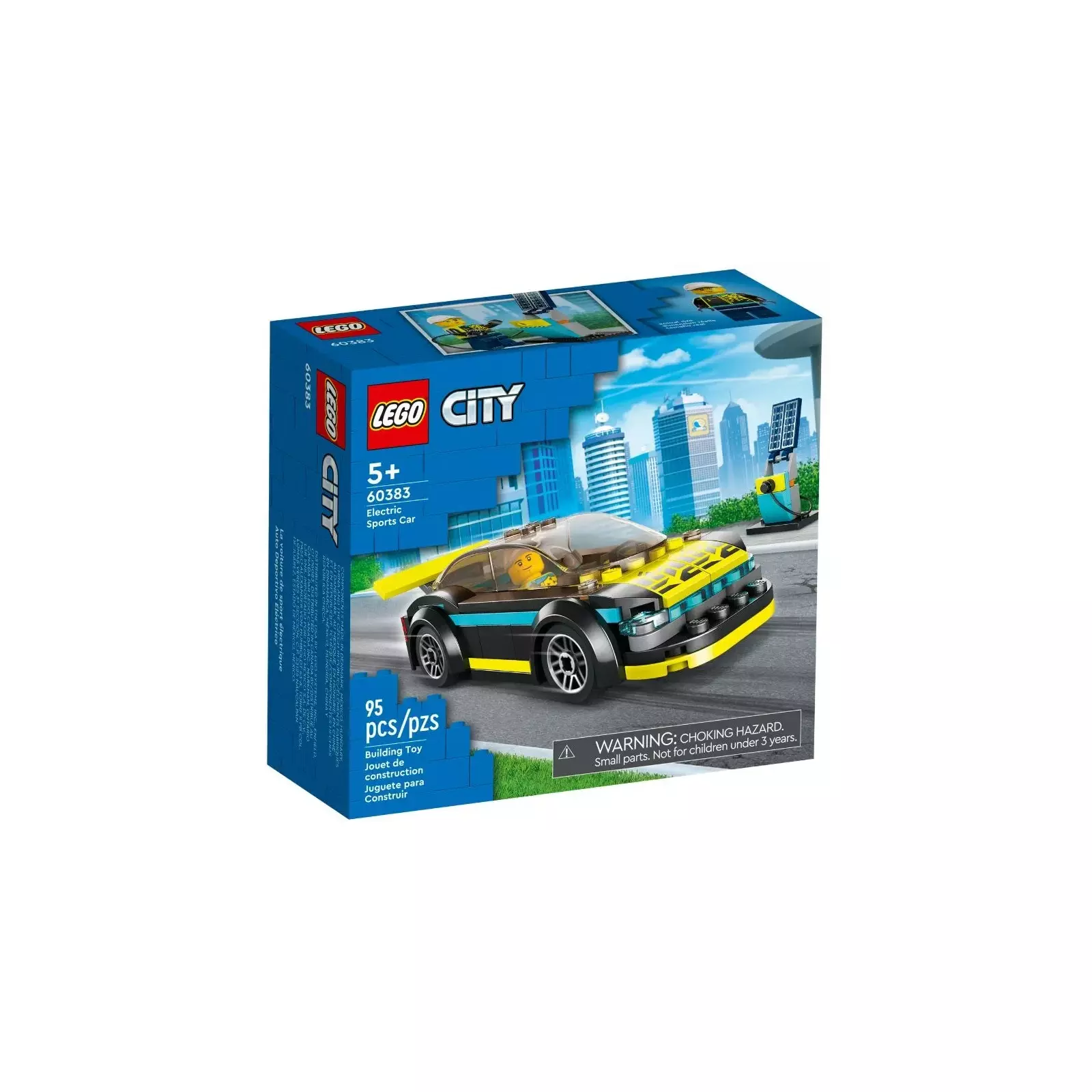 LEGO City Great Vehicles La voiture de sport électrique 60383