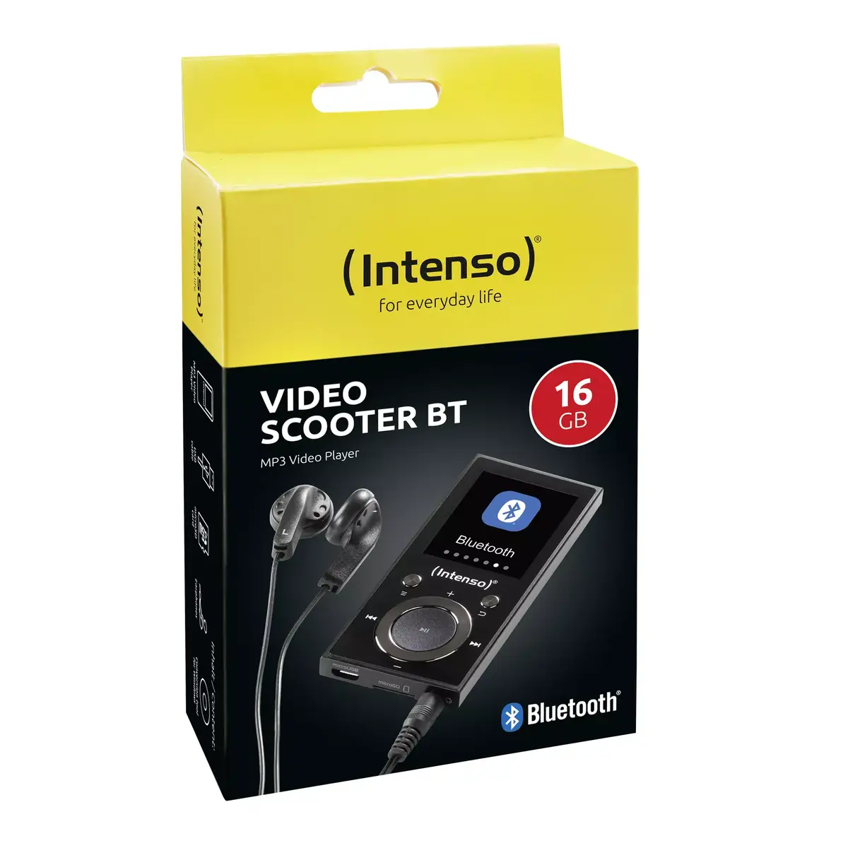MP3 atskaņotājs INTENSO Video Scooter BT 16 GB Photo 3