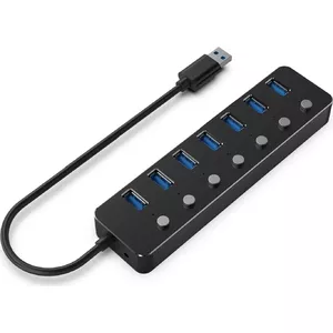 GEMBIRD 7 portu USB 3.1 Gen 1 HUB