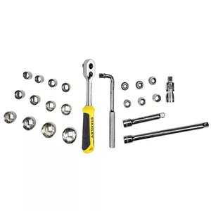 Socket module STANLEY TRANSMODULE SYSTEM 23 pc ½“ 12‑point — 23‑piece set, 1/2" drive, 12‑point sockets