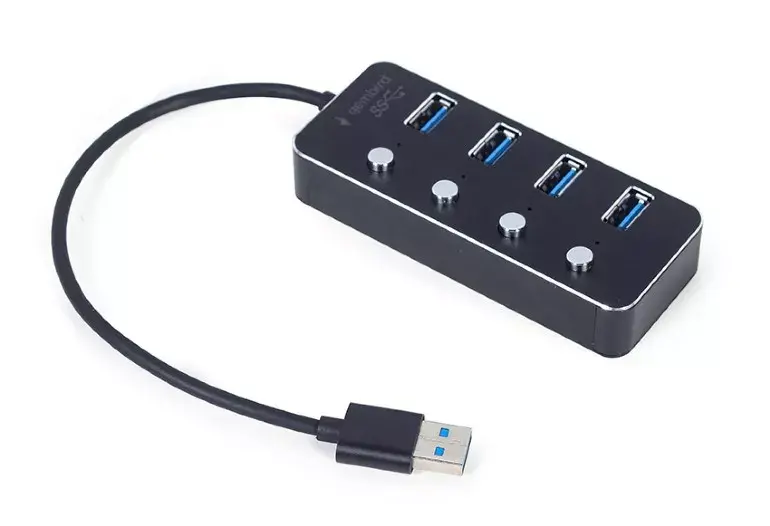 GEMBIRD USB-хаб UHB-U3P4P-01 — 4× USB 3.0 Photo 3