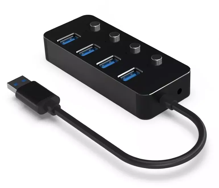 GEMBIRD USB-хаб UHB-U3P4P-01 — 4× USB 3.0 Photo 4