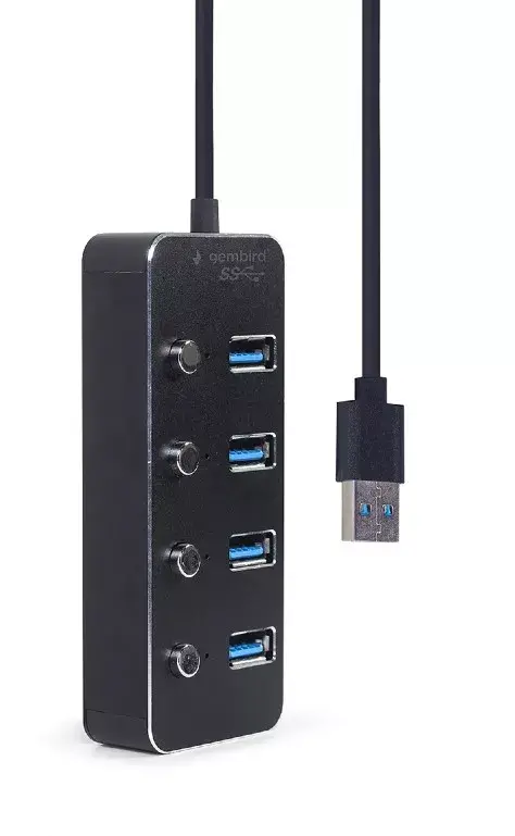 GEMBIRD USB-хаб UHB-U3P4P-01 — 4× USB 3.0 Photo 7