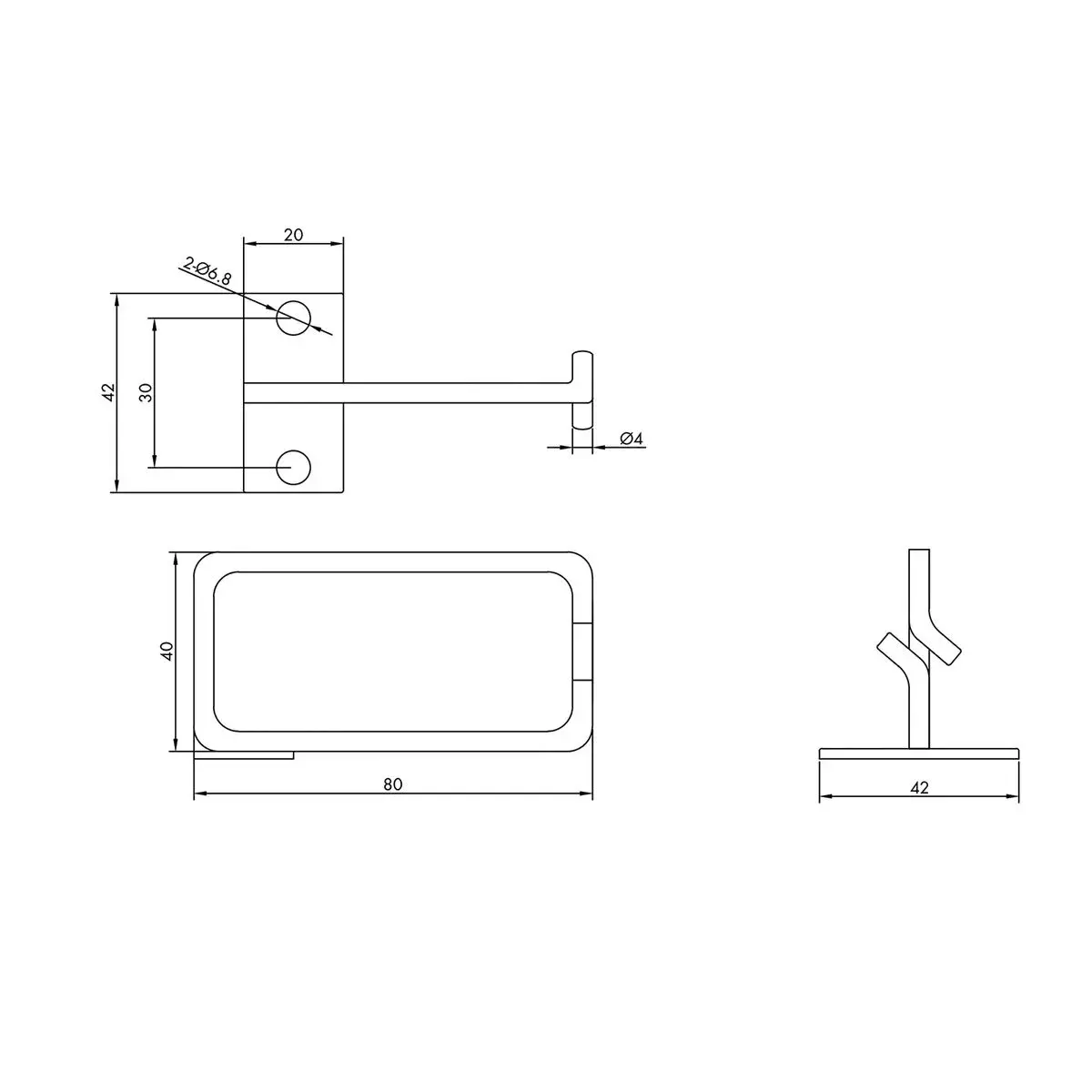 ROLINE rack cable hook 26.30.0013 Photo 2