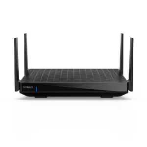 Linksys MR7500 bezvadu rūteris Tīkls Gigabit Ethernet Trīs diapazoni (2,4 GHz / 5 GHz / 6 GHz) Melns