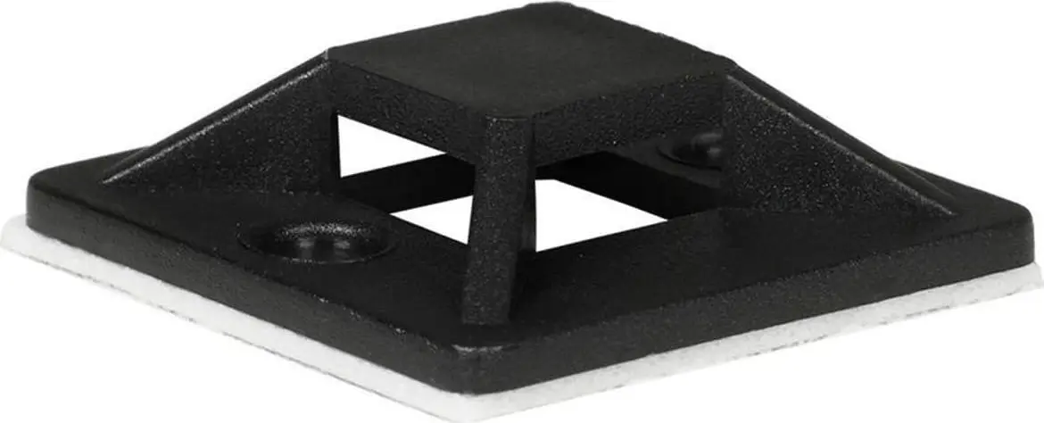 ProXtend CM-ACO2525-50B cable clips, self-adhesive, 50 pcs Photo 2