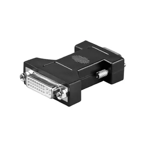 Adapter GOOBAY VGA (HD plug) to DVI (socket) AD/VGA-M:DVI-F — up to 1920x1080 resolution