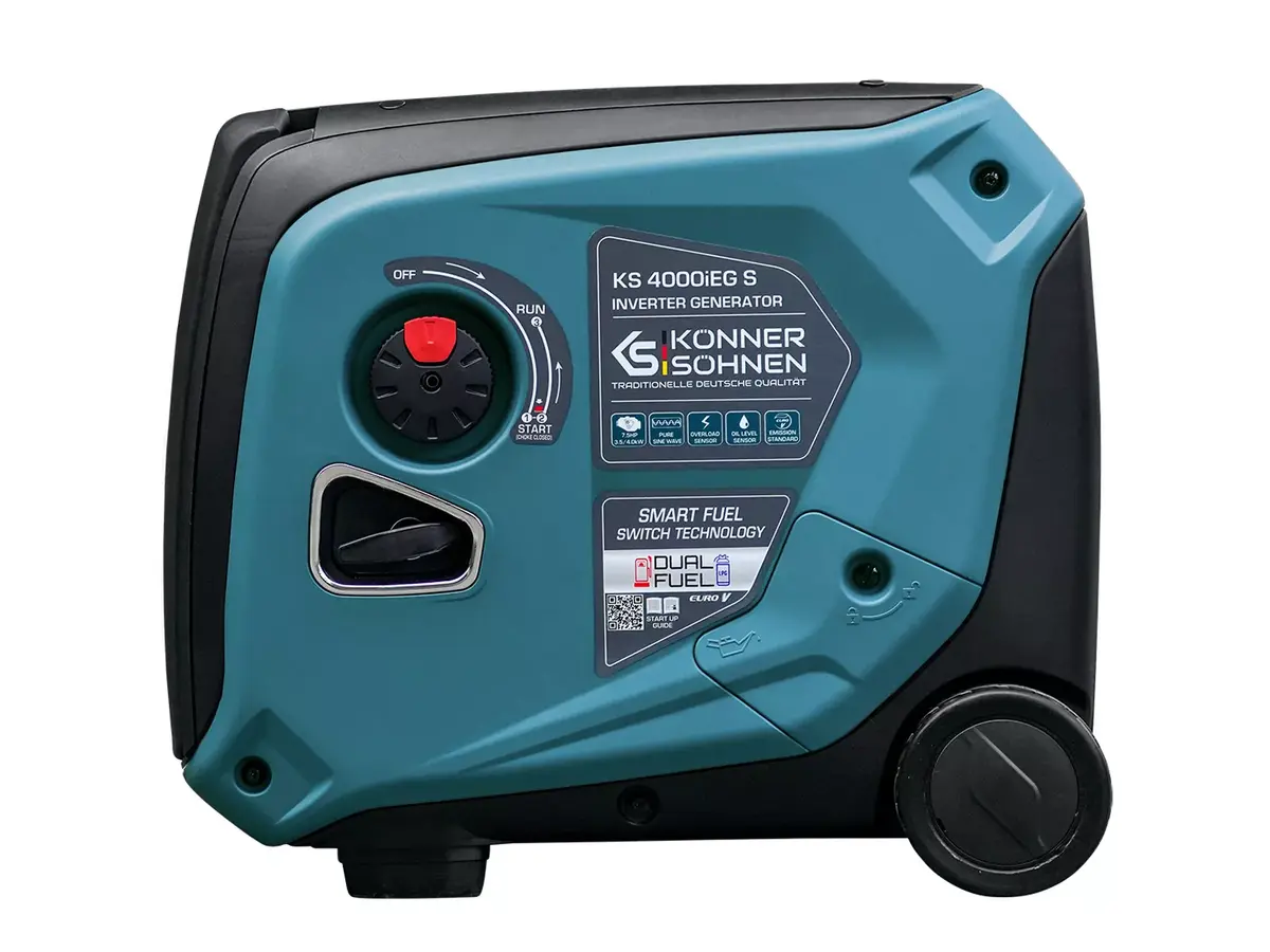 Dzinēju ģenerators Könner & Söhnen KS 4000IEG S Photo 4