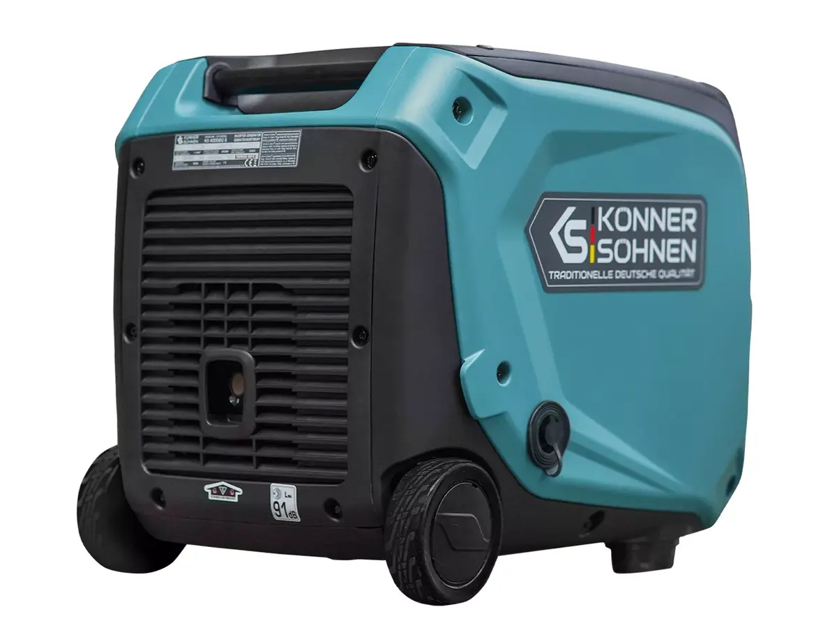 Dzinēju ģenerators Könner & Söhnen KS 4000IEG S Photo 6