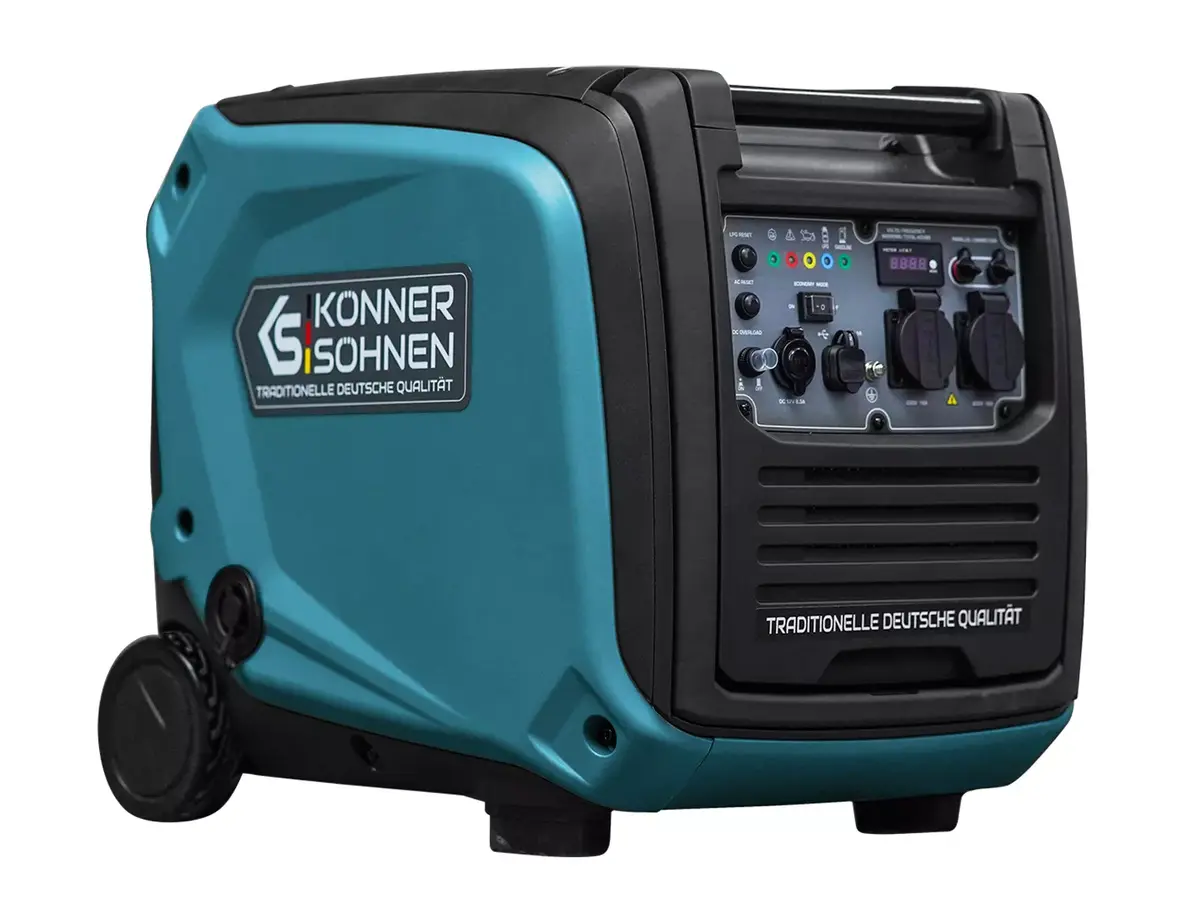 Dzinēju ģenerators Könner & Söhnen KS 4000IEG S Photo 7
