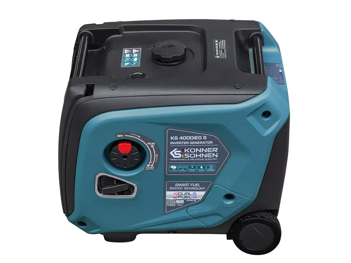 Dzinēju ģenerators Könner & Söhnen KS 4000IEG S Photo 12