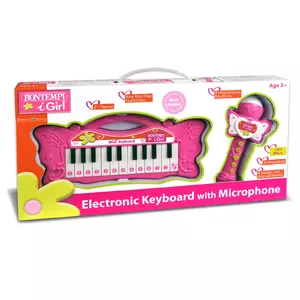 BonTempi bērnu mini sintezators ar karaoke mikrofonu
