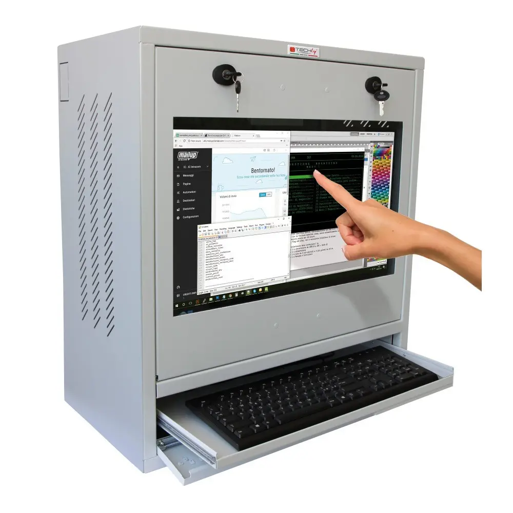 Настенный шкаф Techly ICRLIM10SV Photo 5