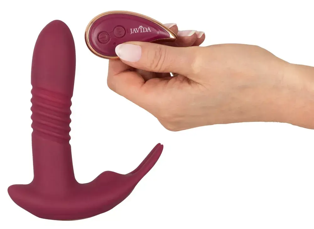 Силиконовый вибратор Javida RC hands-free Photo 8