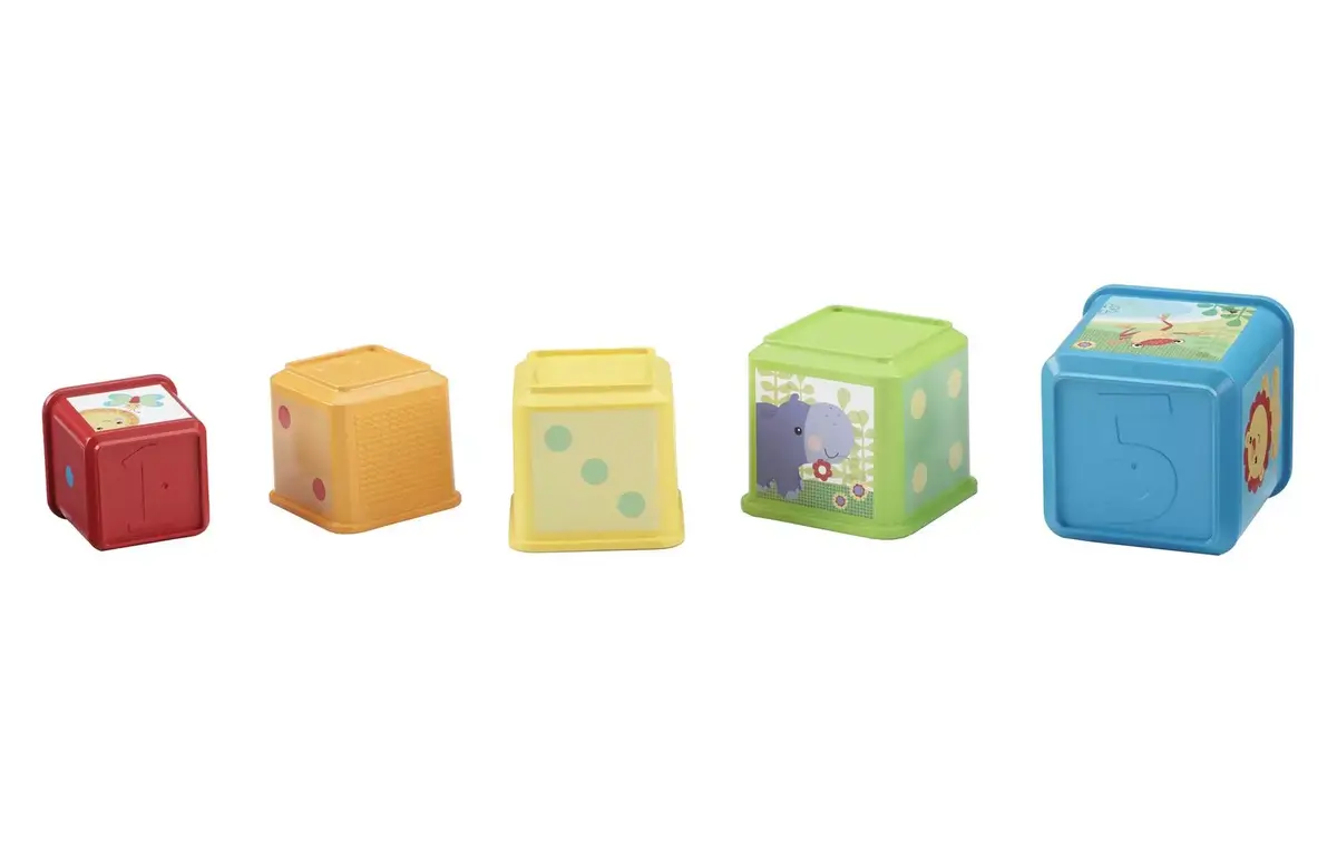 Fisher-Price Stack & Explore Blocks — 5-piece set Photo 4