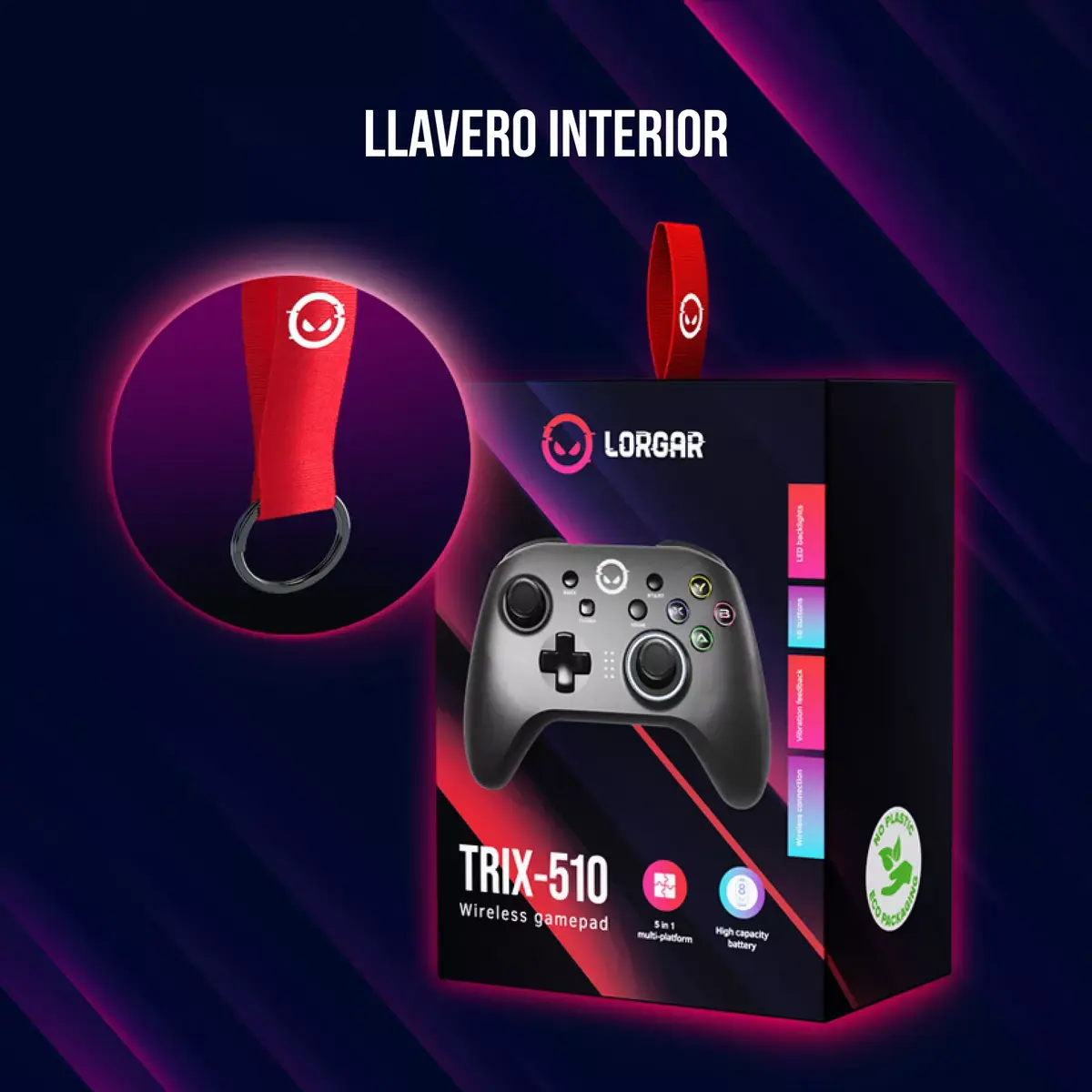 Gamepad Lorgar LRG-GP510 Photo 14